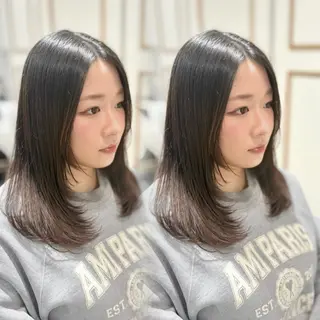 ミディアム Kurumi 🩰カットモデル募集のヘアスタイル