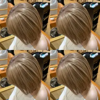 ショート ✨縮毛矯正✖︎顔周り レイヤー✨ナカムラのヘアスタイル