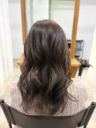 ロング カラー 渡邉 光姫のヘアスタイル