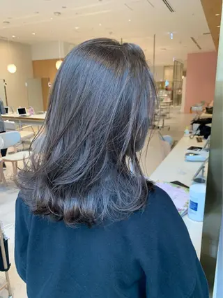 ミディアム ⛄️艶カラー／ レイヤー⛄️和也のヘアスタイル