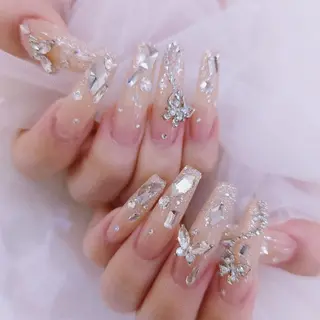 ネイル 梅田🦄中崎町🩵 u n o 0 1のネイルデザイン