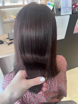 セミロング カラー ロングレイヤー 🤍山内　飛鳥🤍のヘアスタイル