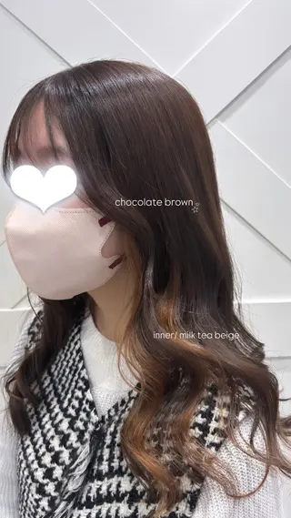 ロング カラー 横浜/暖色🍎 /パーマ🌀/おとはのヘアスタイル