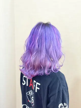 ミディアム 宮地 崇文のヘアスタイル