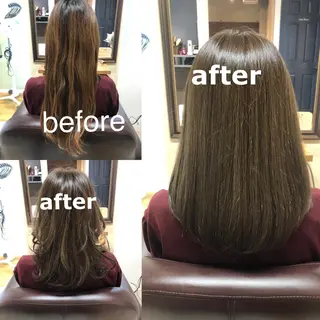 ミディアム カラー tuuli トゥーリのヘアスタイル