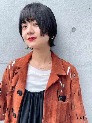 ショート カラー センスをお届けします 大谷将生infpのヘアスタイル