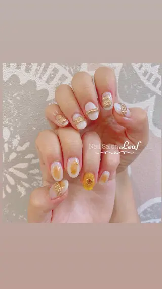 ネイル Nail Salon Leafのネイルデザイン