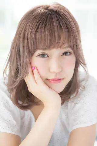 セミロング 木村 瞬のヘアスタイル