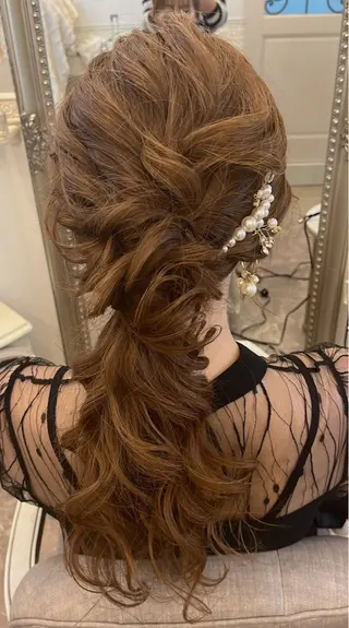 ヘアアレンジ La.fleur ラ.フルールのヘアスタイル