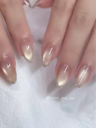 ネイル 新宿代々木/ちゅるん キレイめ/miriのネイルデザイン