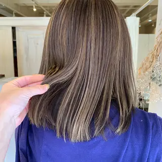 ミディアム 龍 門のヘアスタイル