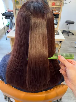 セミロング 髪質改善サロン Canon bellのヘアスタイル