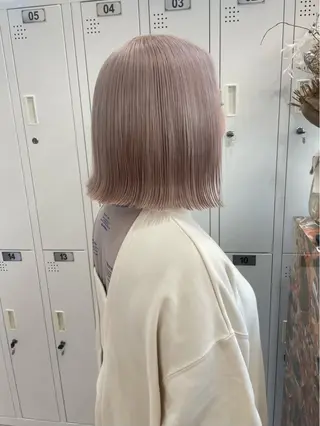 ミディアム 🌼ベージュ/暖色 🌼すずのヘアスタイル