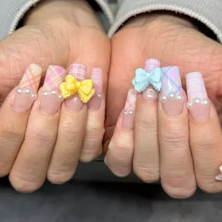 ネイル IROHA NAIL Kurumi🪽🫧のネイルデザイン