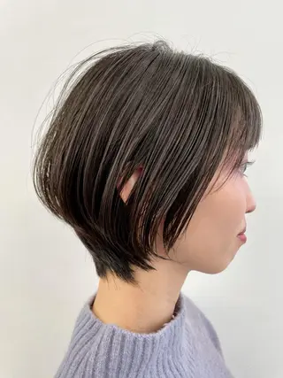 ショート カラー 笠原 健人のヘアスタイル