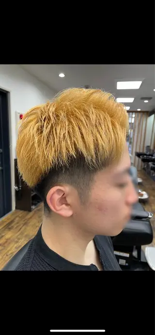 ショート カラー メンズ Nakada Chikaのヘアスタイル