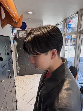 ショート カラー/メンズカット はじめのヘアスタイル