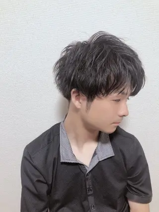 ショート ヘアアレンジ メンズ メンズZina代表 田端 麗治のヘアスタイル