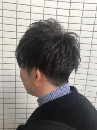 ショート カラー アザマ　ヤスカツ _rosso 川口のヘアスタイル