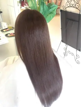 ロング カラー KAEDE🎀 縮毛矯正＆パーマ特化のヘアスタイル
