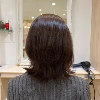 カラー 韓国風🌷✨ 守屋紗希のヘアスタイル