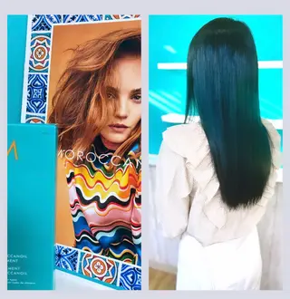 カラー 佐藤 沙也輝のヘアスタイル