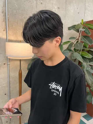 メンズ HINA/栄/ボブ/ ボブパーマ/インナーのヘアスタイル