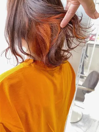 ショート カラー 新井 広之のヘアスタイル