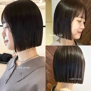 ミディアム カラー ⌇🌹透明感カラー 🌹ᴍᴇɢᴜᴍɪ ⌇のヘアスタイル