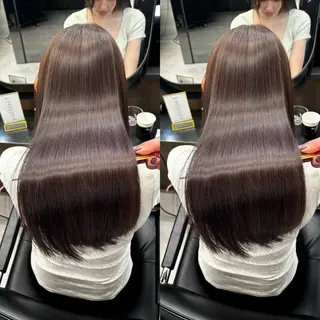 ロング 今話題の艶髪矯正 美艶カラー/FUKAのヘアスタイル