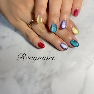 ミディアム ネイル nail salon Revymoreのネイルデザイン