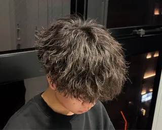 ショート パーマ メンズ Aceメンズサロン名駅店所属・小山内 陸のヘアスタイル