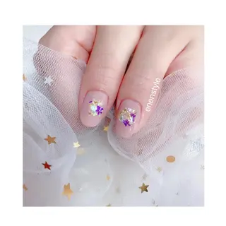 ショート ネイル 👑enen style👑のネイルデザイン