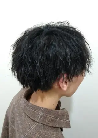 メンズ パーマ 狩野 歩のヘアスタイル