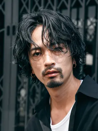 パーマ メンズ 原宿 無料カット fifth イノウエのヘアスタイル