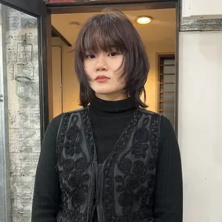 ミディアム 🌈いけだ あみ🌷のヘアスタイル