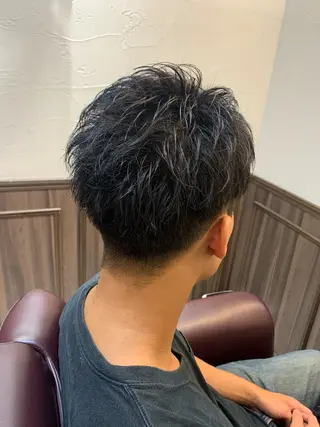メンズ フリーランス理美容師 いさかのヘアスタイル