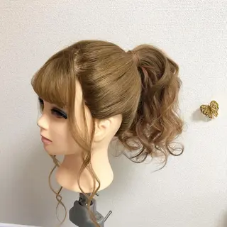 ヘアアレンジ 新宿ヘアセットメイク Asa-mのヘアスタイル