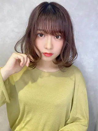 ミディアム 豊中/メンズ特化 岡田 龍之介のヘアスタイル