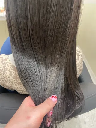 ロング カラー 🩰ニシムラヒカリ 半個室salon♡*のヘアスタイル
