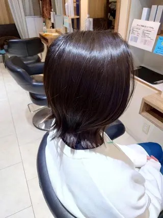 ミディアム 塚原 友紀子のヘアスタイル
