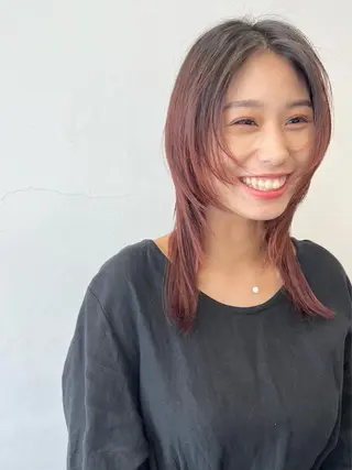 セミロング HARU//原宿🤍 リピート率NO.1のヘアスタイル