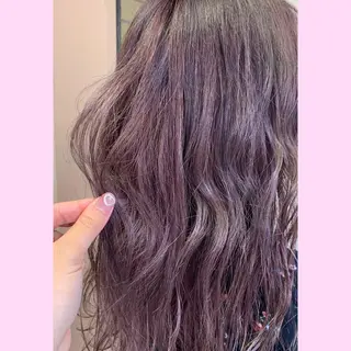 ロング カラー 浅沼 久瑠美のヘアスタイル