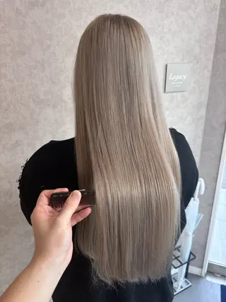 ロング カラー バレイヤージュ特化｜ Takuのヘアスタイル