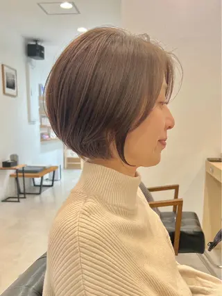 ショート 福井 茉菜美のヘアスタイル