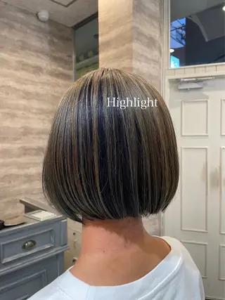ショート カラー 🫟Blanco🫟 Color&Careのヘアスタイル