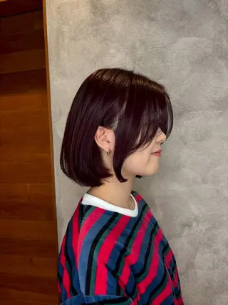 ショート 長谷川 楓のヘアスタイル