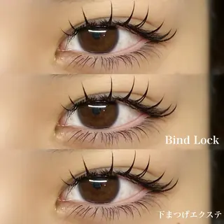 マツエク・マツパ NOA名駅束感まつげ ×眉毛SENA‪🎀のマツエク・マツパデザイン