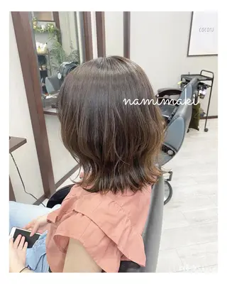 ミディアム カラー ＊横浜駅＊ 金子 誠也のヘアスタイル