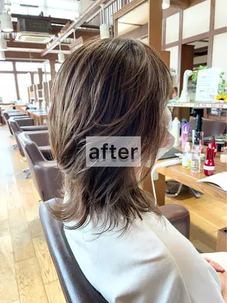 ミディアム カラー ⭐️小玉 進也⭐️のヘアスタイル